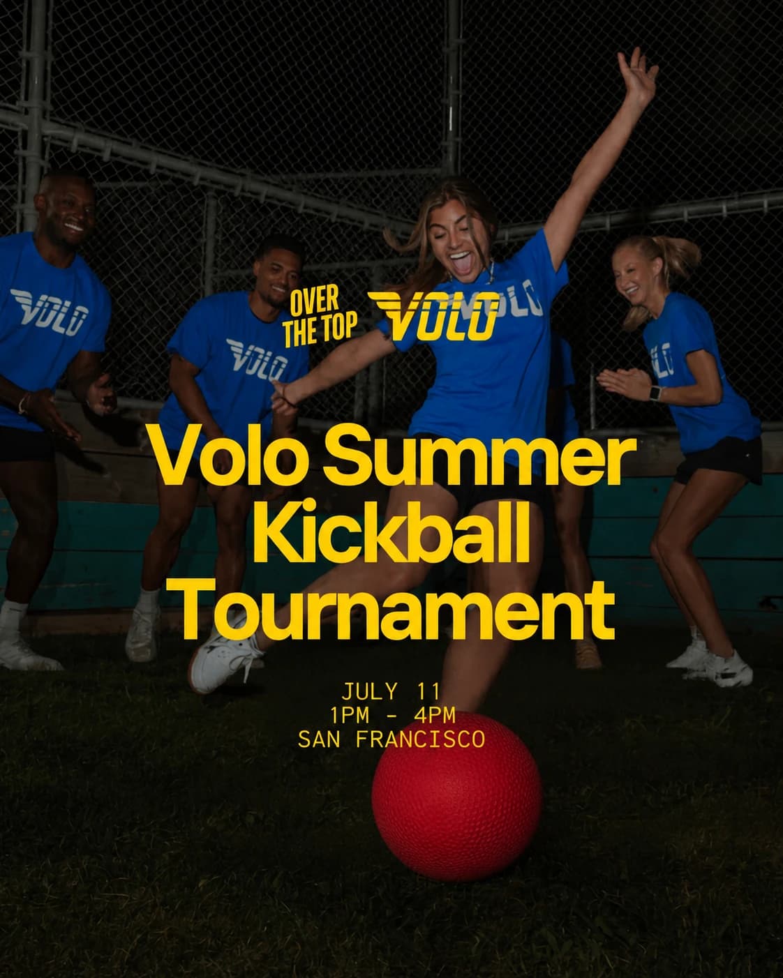 Summer Kickball Tournament hosted by Over The Top — team sports in San Francisco