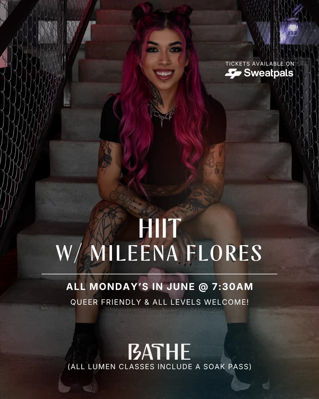 HIIT w/ Mileena Flores hosted by BATHE — fitness events in Austin