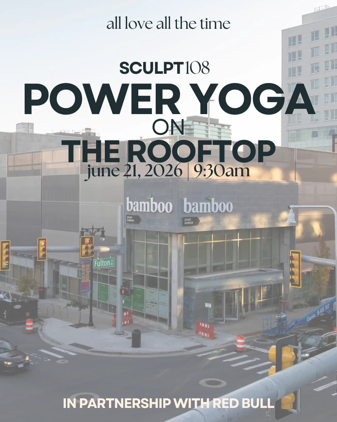 POWER on the ROOFTOP | SCULPT108 hosted by SCULPT108 — yoga classes in Grand Rapids