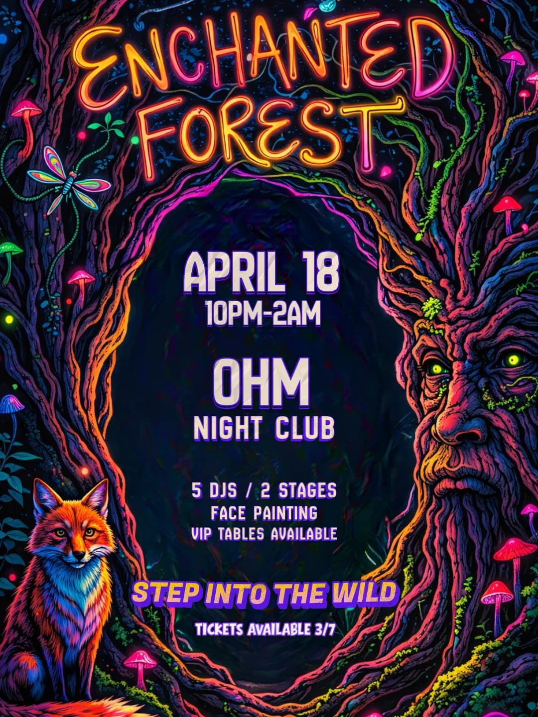 Enchanted Forest: An Immersive Earth Month Rave hosted by Abundance Social Club — dance classes in Seattle
