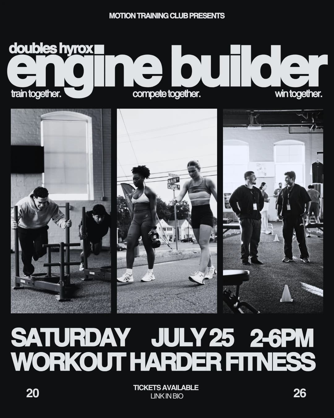 DOUBLES HYROX ENGINE BUILDER hosted by Motion Training Club — outdoor activities in Manchester