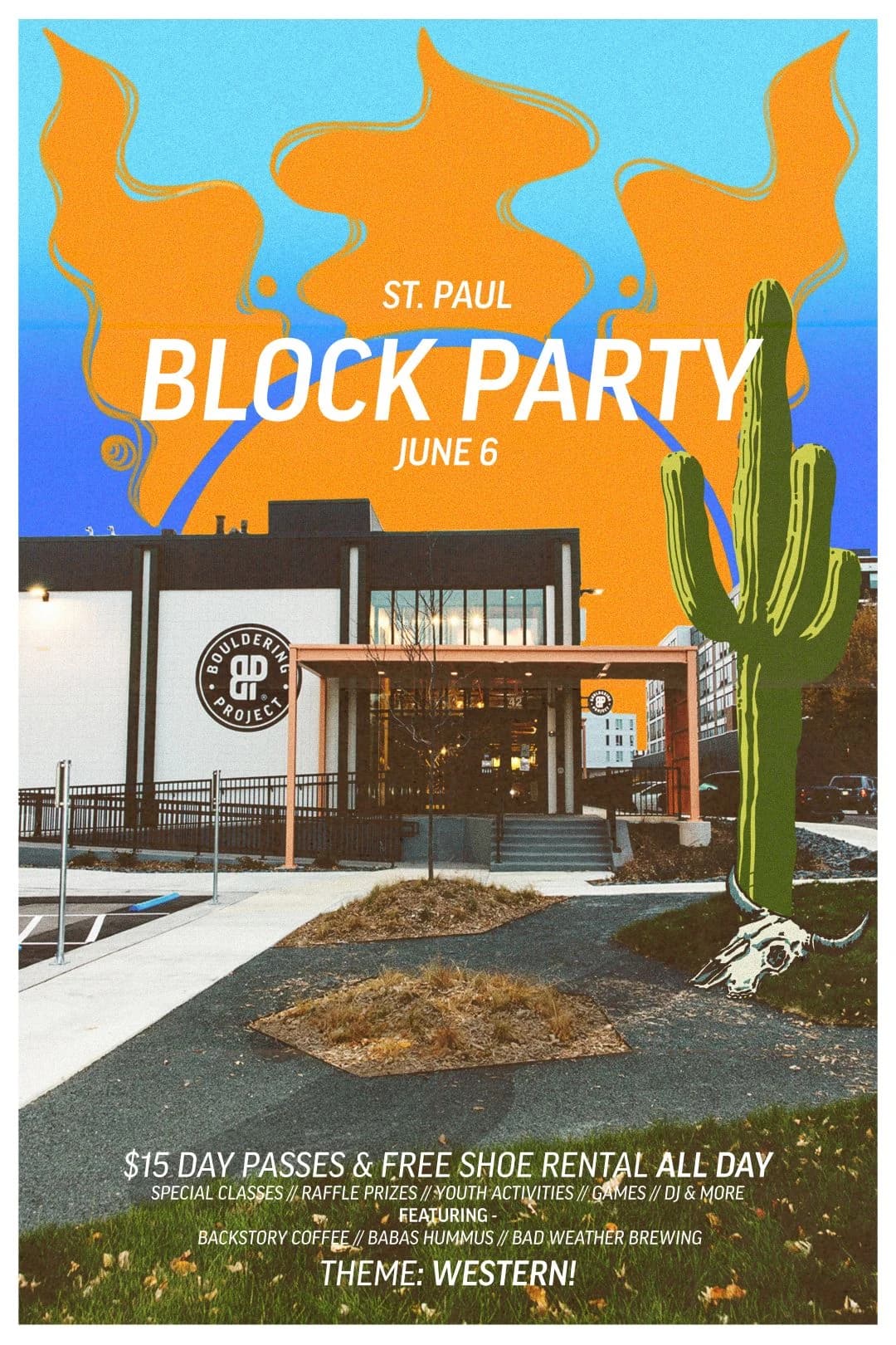 Summer Block Party | St. Paul hosted by Minneapolis Bouldering Project — dance classes in Saint Paul