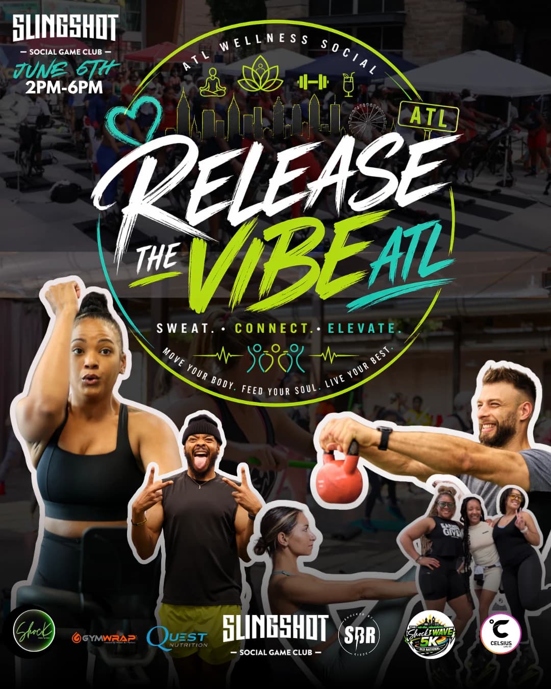 Release The Vibe hosted by Shock Fitness Studio — wellness events in Atlanta