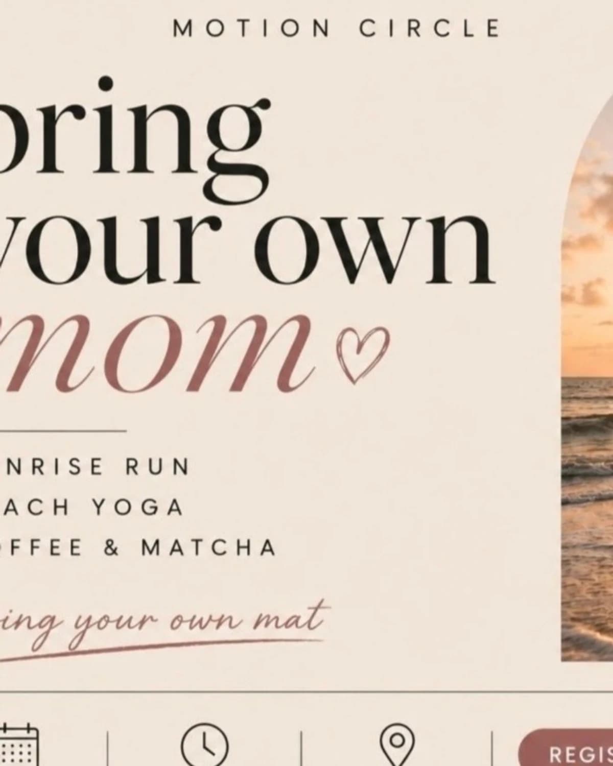 BYOM 💗 RISE&DIVE MOTION CIRCLE hosted by Motion Circle — run clubs in Doral