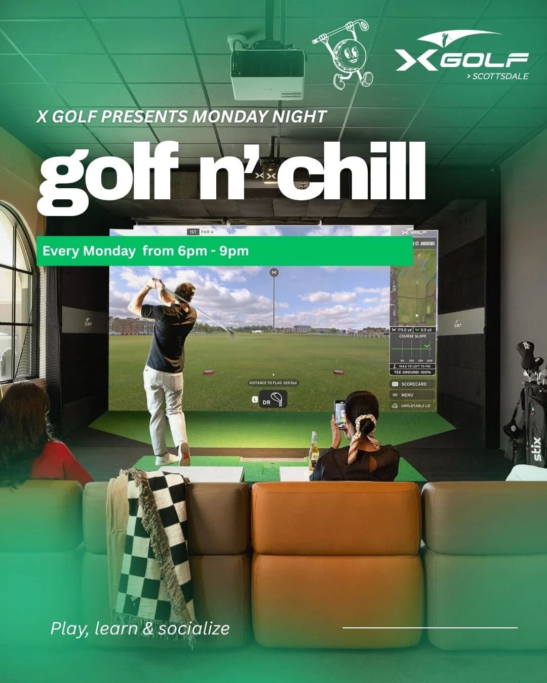 X Golf N' Chill hosted by Golf N' Chill — golf in Scottsdale