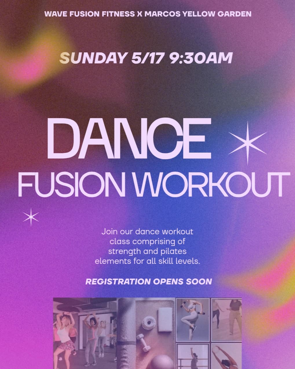 Adult Dance Fitness hosted by Marco’s yellow garden — dance classes in Vista