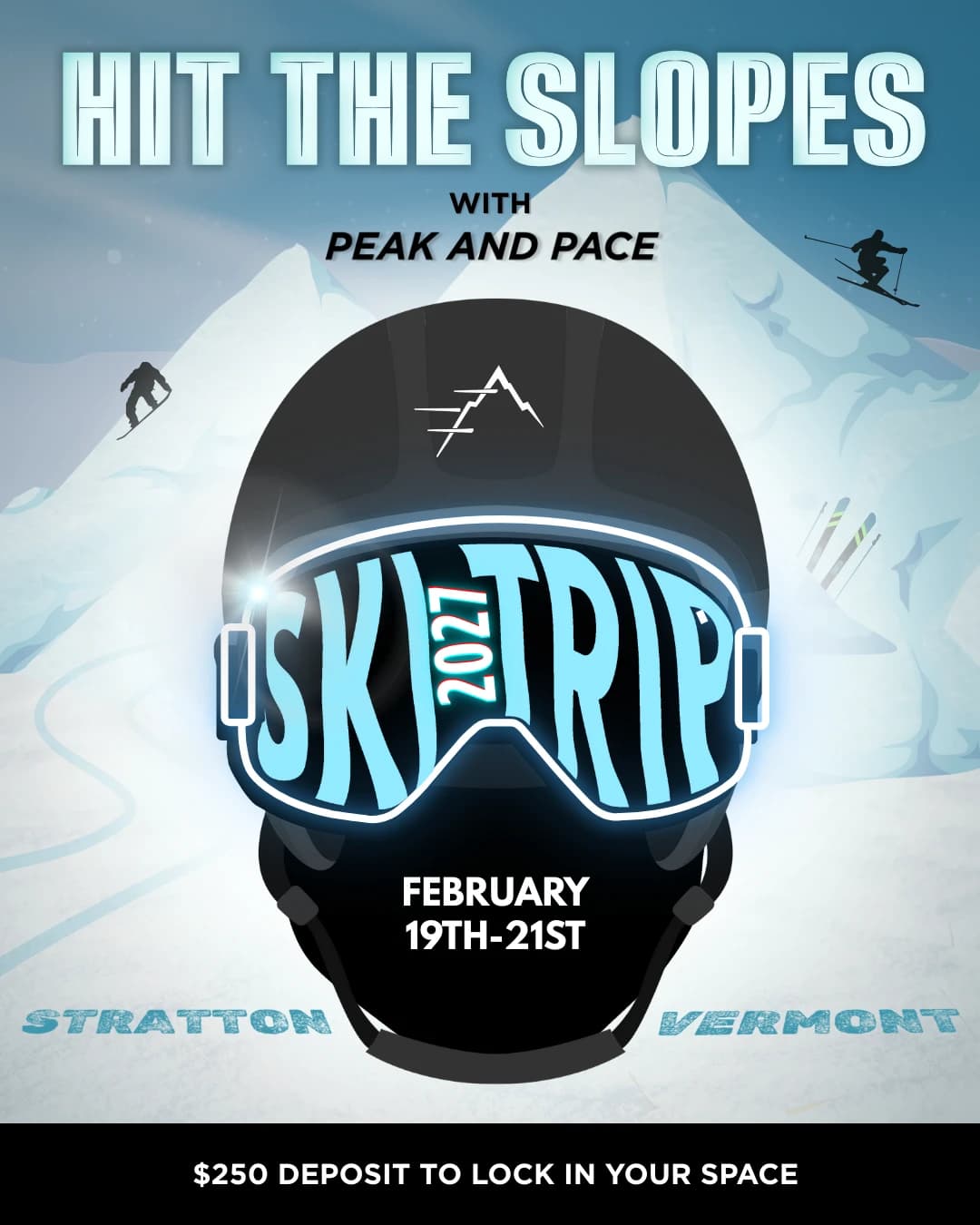 Peak and Pace Ski Trip 2027 hosted by Peak and Pace — outdoor activities in Stratton