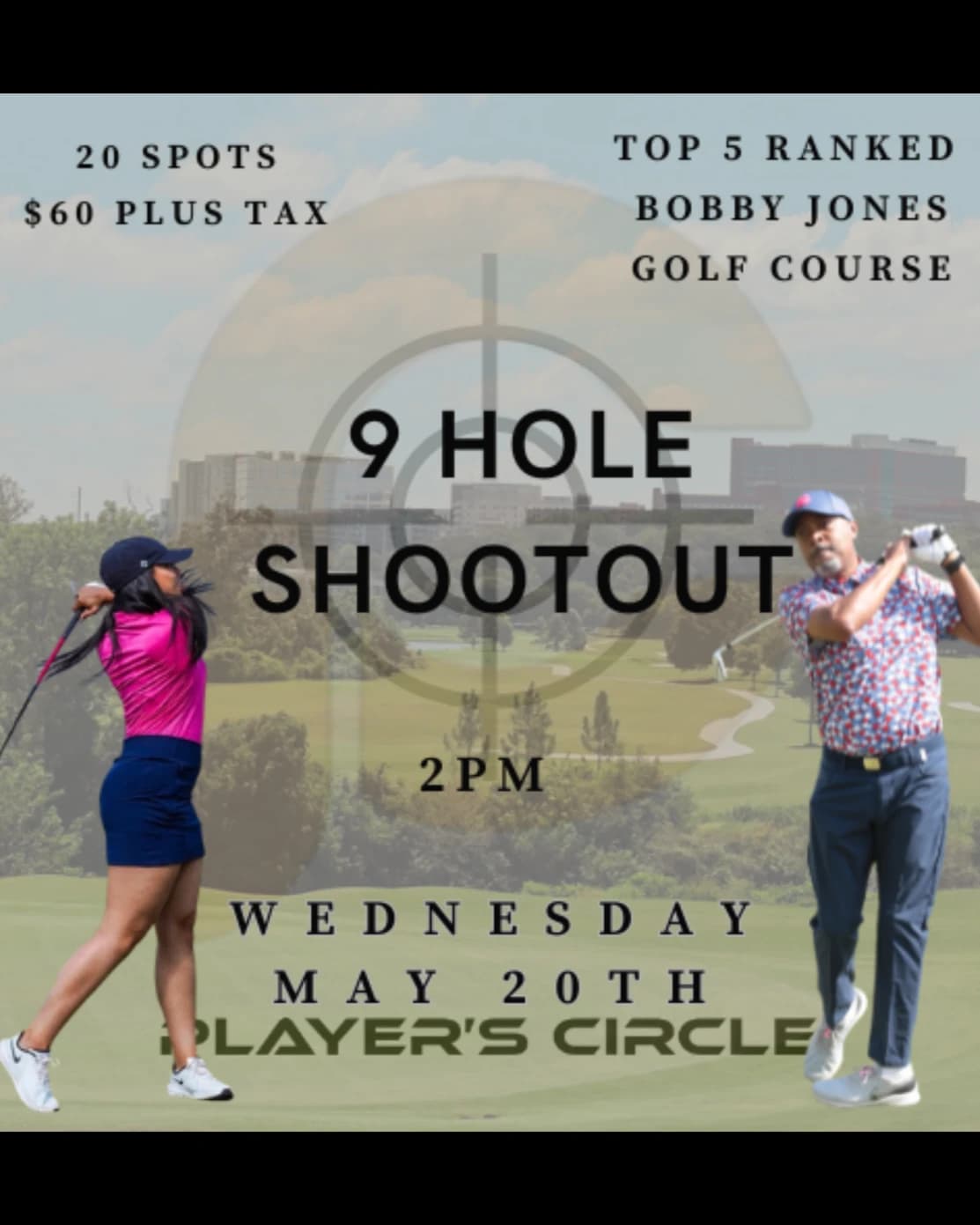 9 Hole Shootout hosted by Player's Circle Golf Club — competitions in Atlanta