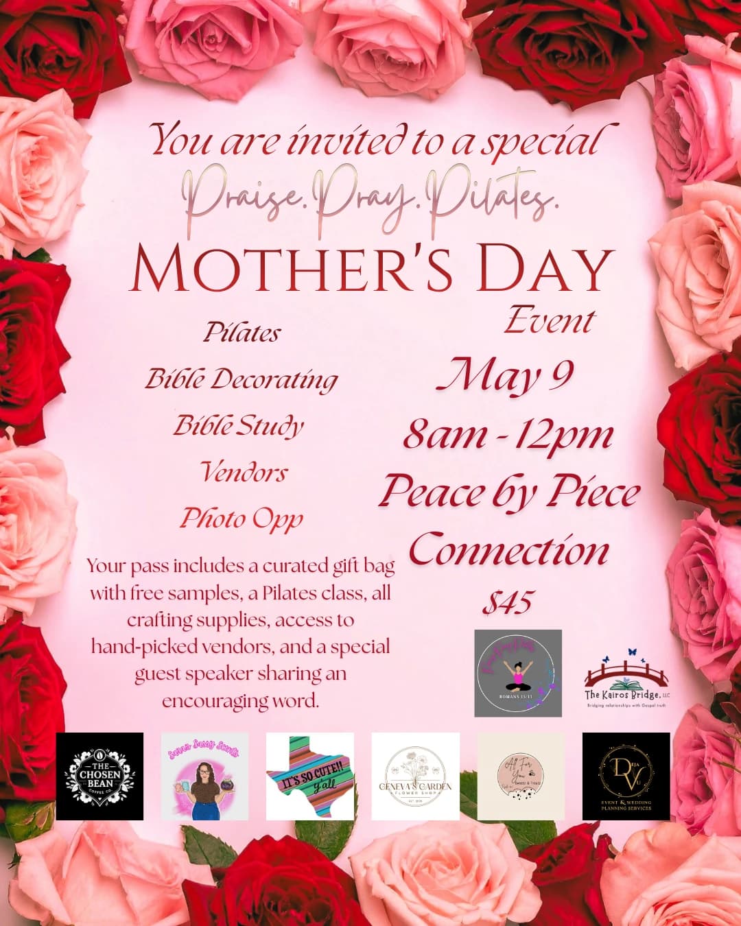 Mother's Day Pilates Event hosted by Praise.Pray.Pilates. — pilates classes in San Antonio