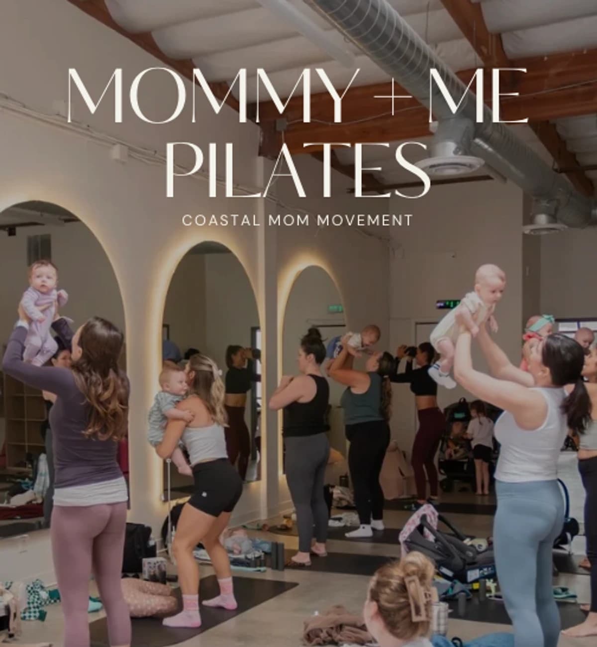 Mommy + Me Pilates hosted by Coastal Mom Movement — wellness events in Carlsbad