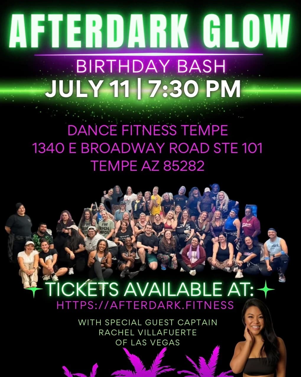 AFTER DARK GLOW ZUMBA DANCE PARTY